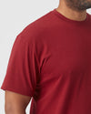 Crimson Crew Neck