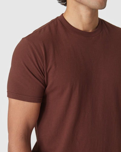 Classic Crew Neck - Dark Chocolate