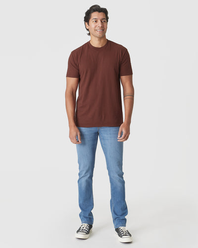 Classic Crew Neck - Dark Chocolate