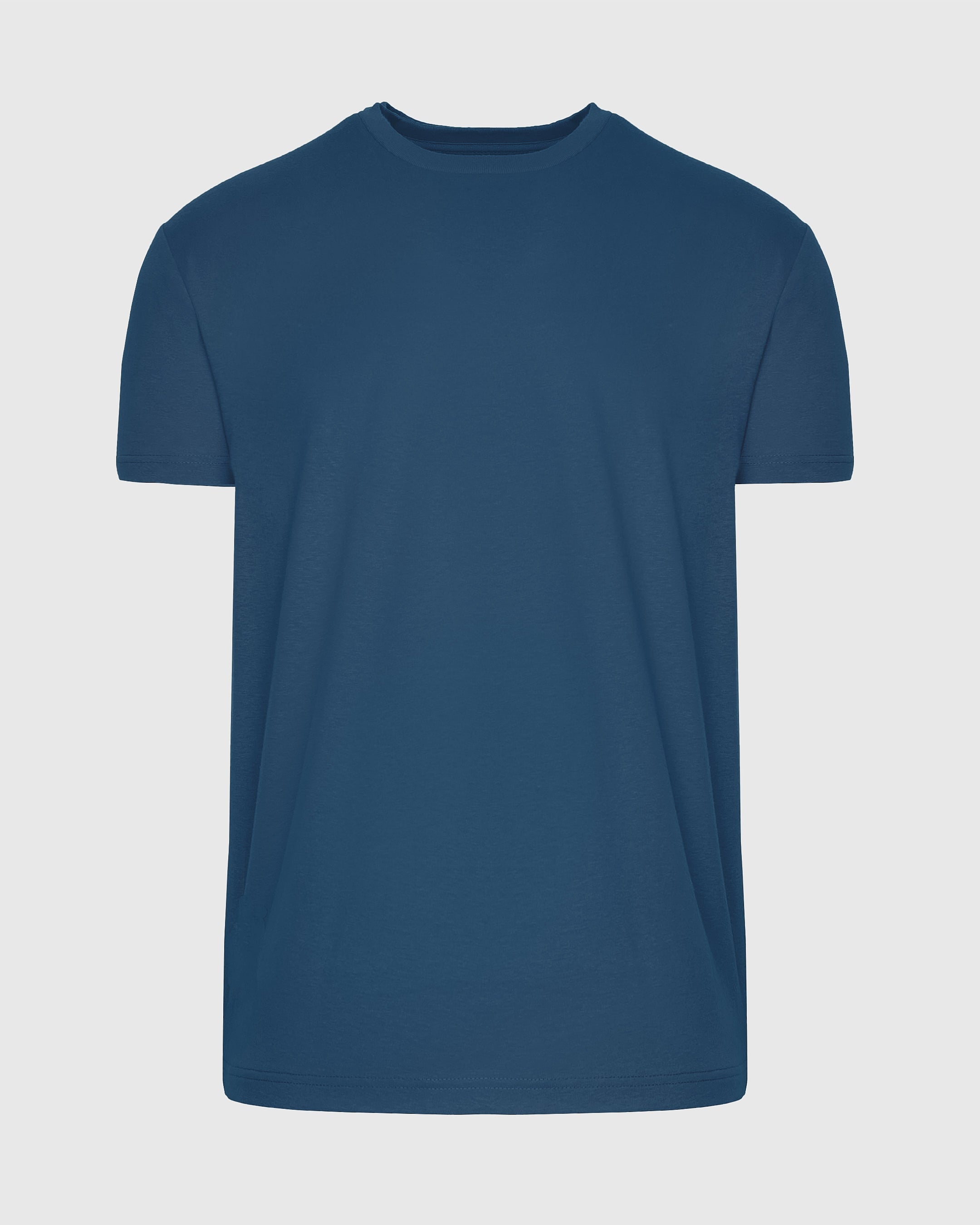 Deep Sea Blue Crew Neck T-Shirt