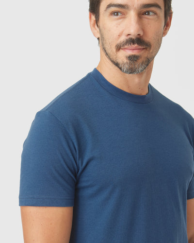 Classic Crew Neck - Deep Sea Blue