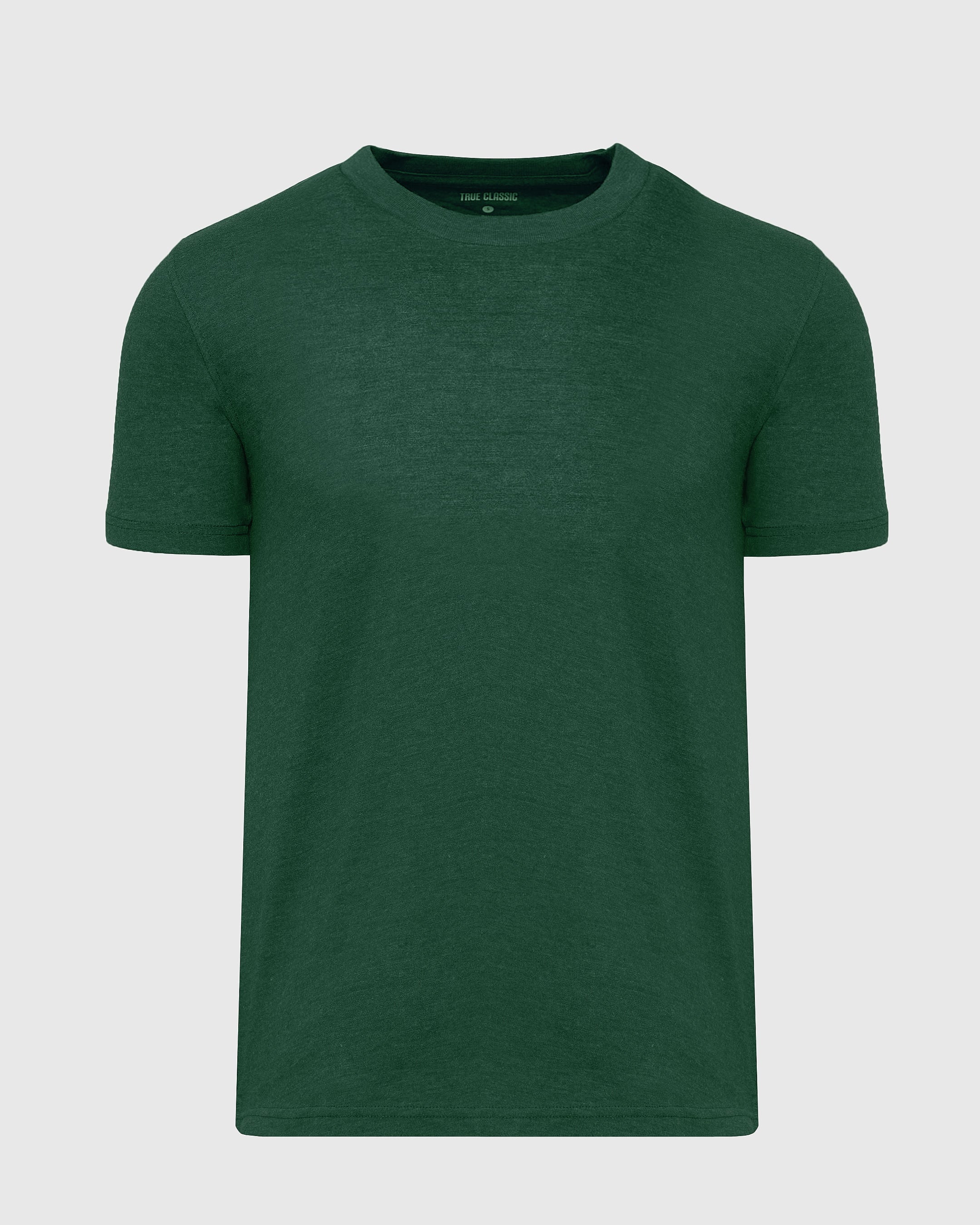 Evergreen Heather Crew Neck T-Shirt