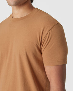 True ClassicGolden Mane Classic Crew T-shirt showcasing knit texture and athletic fit.