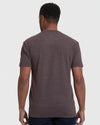 Heather Dark Oak Crew Neck T Shirt