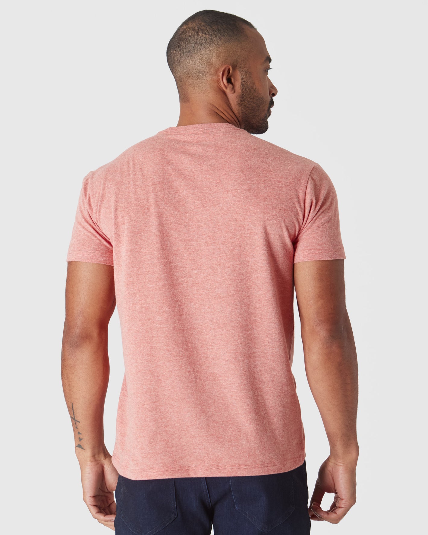 Heather Cayenne Classic Crew Neck