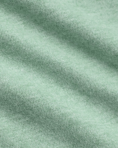 Classic Crew Neck - Heather Slate Green