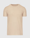 Light Camel Cream Heather Classic Crew