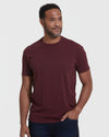 Mahogany Crew Neck T Shirt