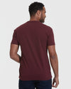 Mahogany Crew Neck T Shirt