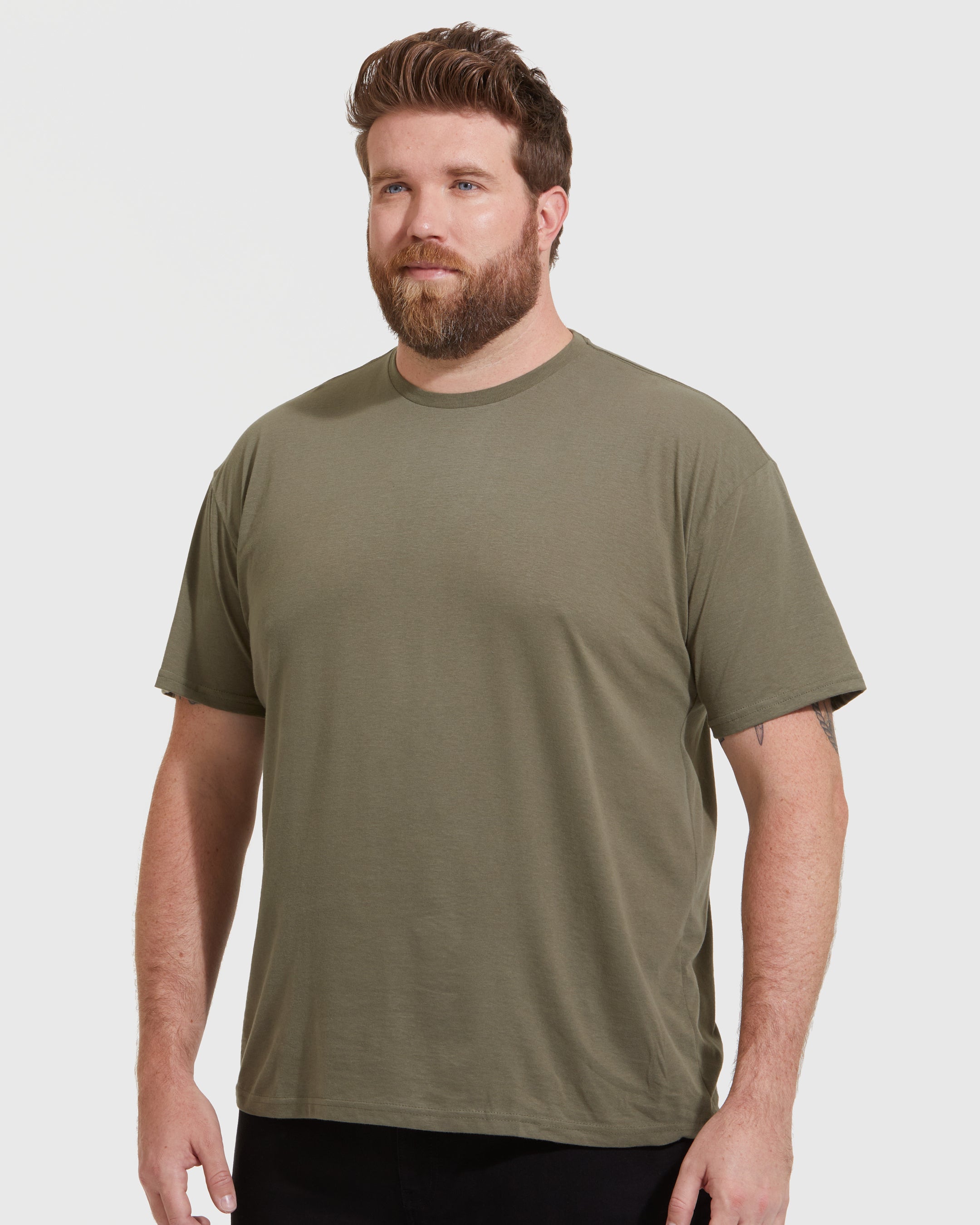 8050 Green Crew Neck T-Shirt