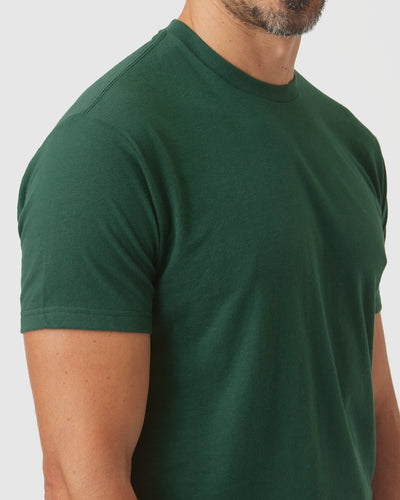 Classic Crew Neck - Moss Green