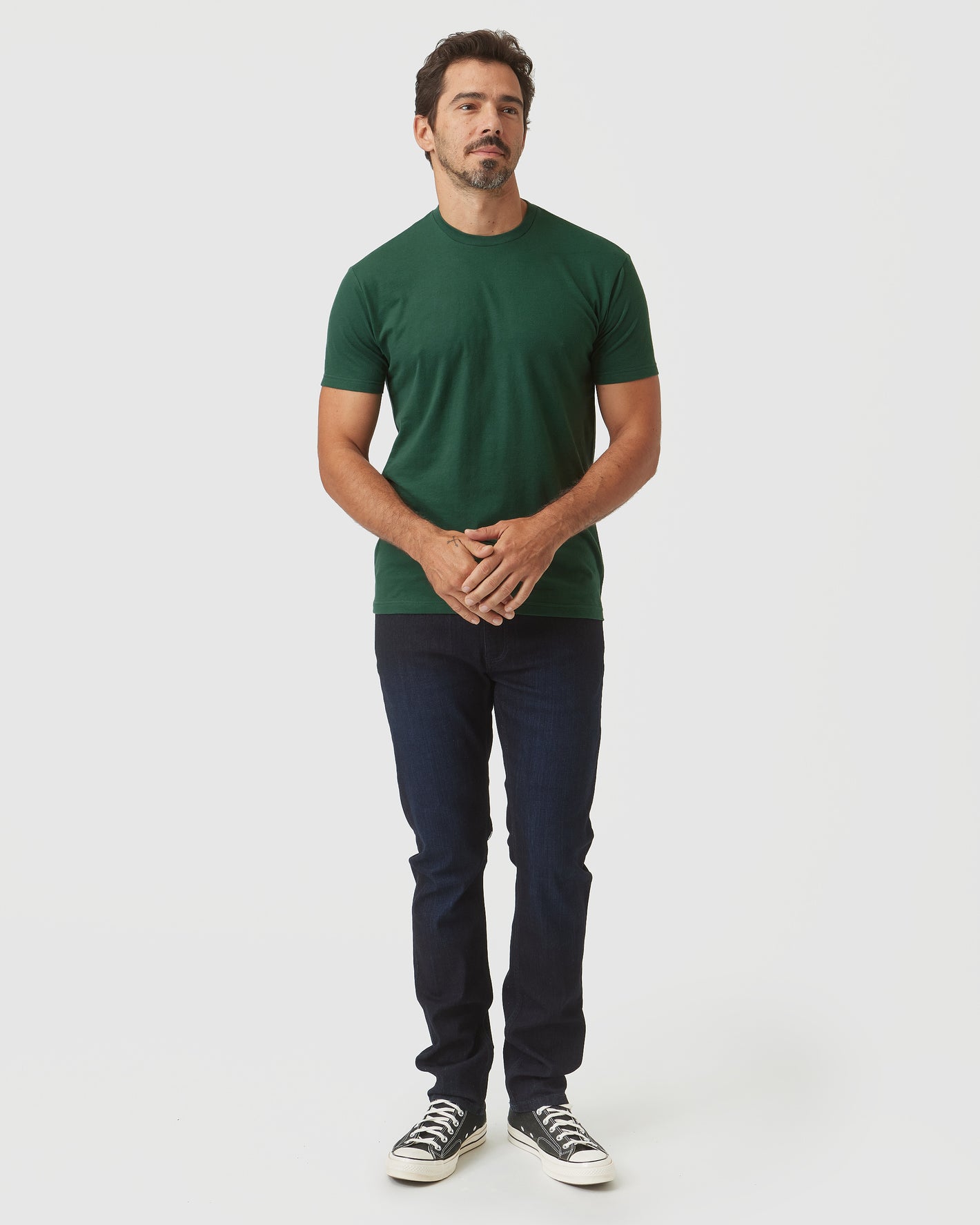 Moss Green Classic Crew