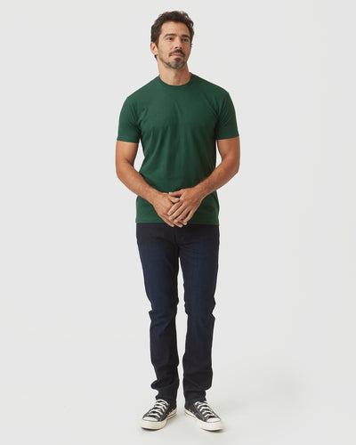 Classic Crew Neck - Moss Green