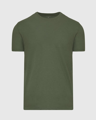 Classic Crew Neck - Racing Green Heather