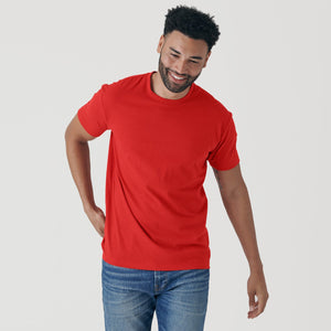 True ClassicTrue Red Crew Neck T-Shirt