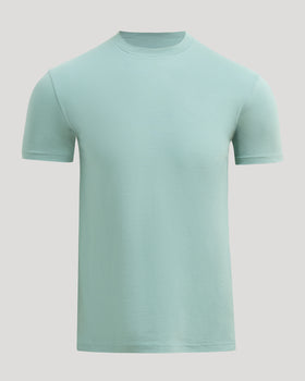 Seabreeze Classic Crew Neck T-shirt, light mint-green, short-sleeved, crew-neck.