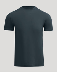 True ClassicPlain dark gray t-shirt on a light gray background