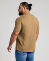 Tan 499 Classic Crew Neck