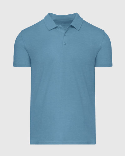 Classic Polo - Blue Lake Heather
