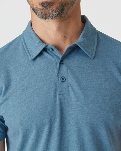 Classic Polo - Blue Lake Heather