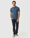 Deep Sea Blue Heather Classic Polo
