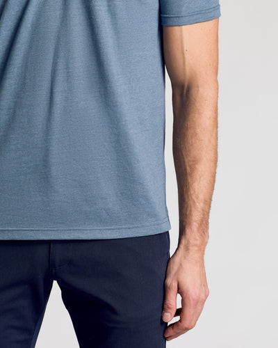 Classic Polo - Dark Heather Tempest