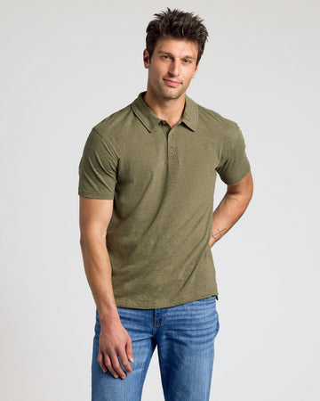 Heather Military Polo