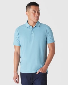 True ClassicHeather Voyager Short Sleeve Polo