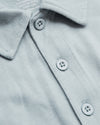 Icicle Classic Polo with three-button placket and soft tag.