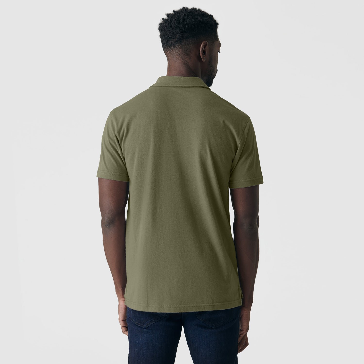 Deep Green Short Sleeve Polo 3-Pack