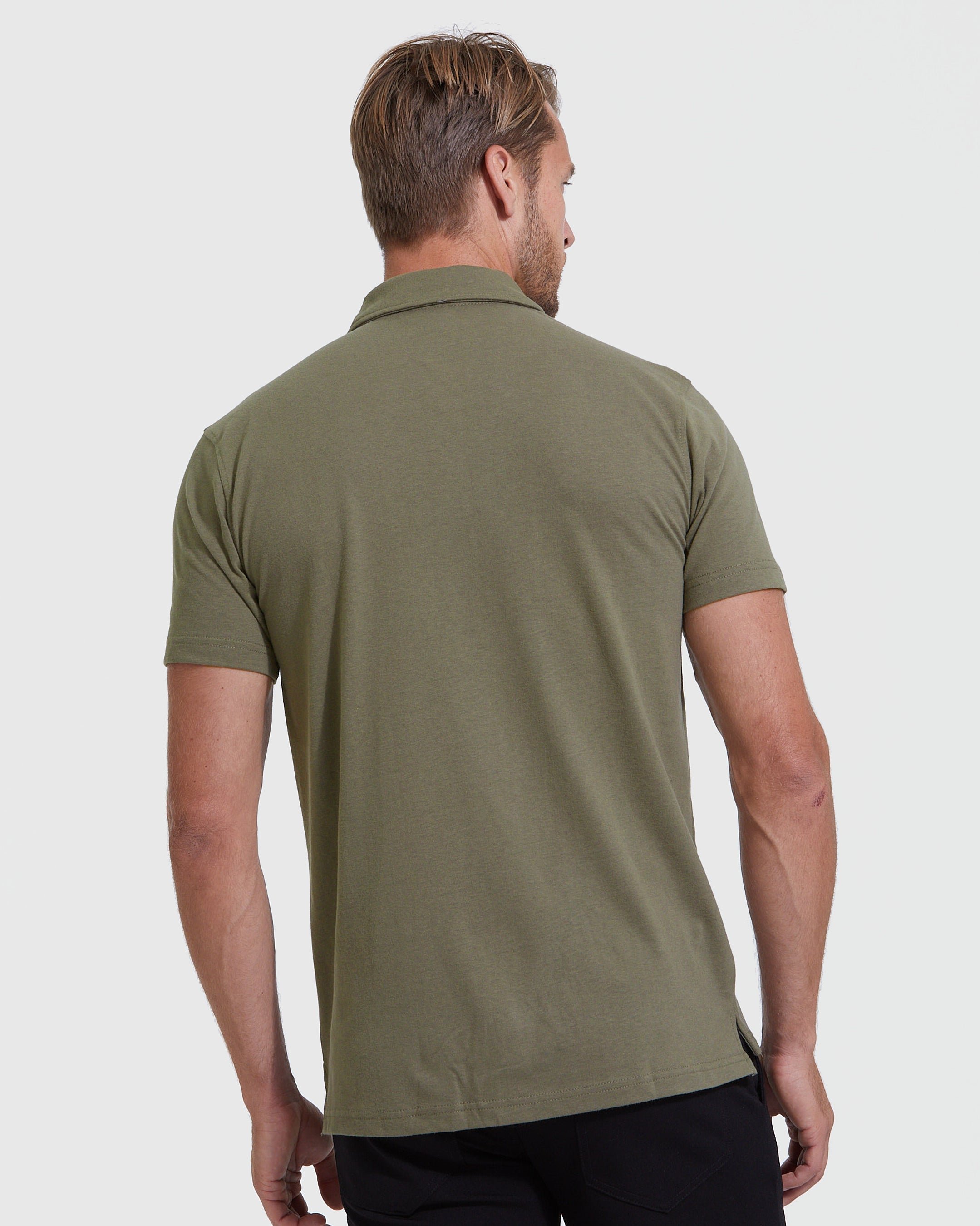 Green Polo 3-Pack