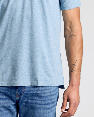 Classic Polo - Heather Indigo