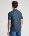 Heather Navy Classic Polo