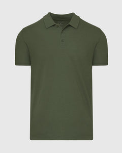 True ClassicRacing Green Heather Polo