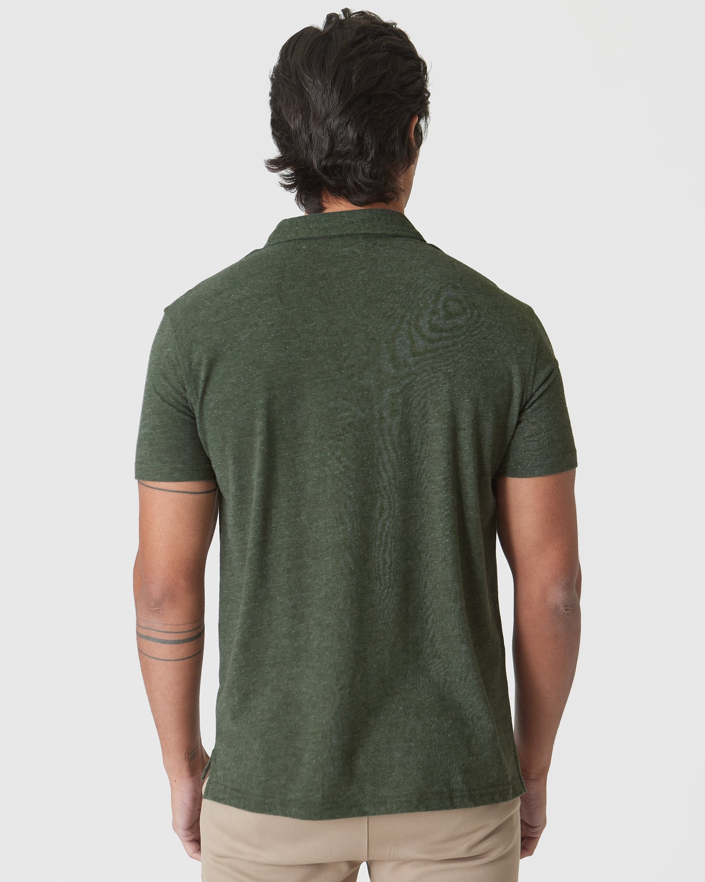Racing Green Heather Polo