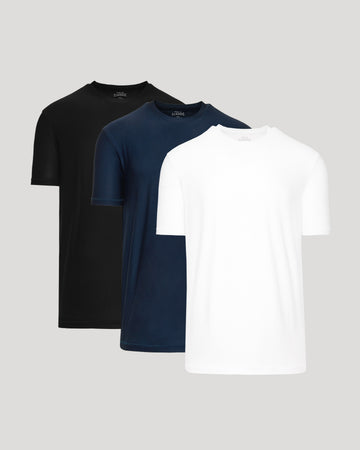 Standard Active Crew Neck T Shirt 3 Pack