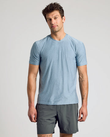 Heather Active Crew Neck Tee