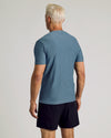 Back view of Baltic Active Crew Neck Tee on person.