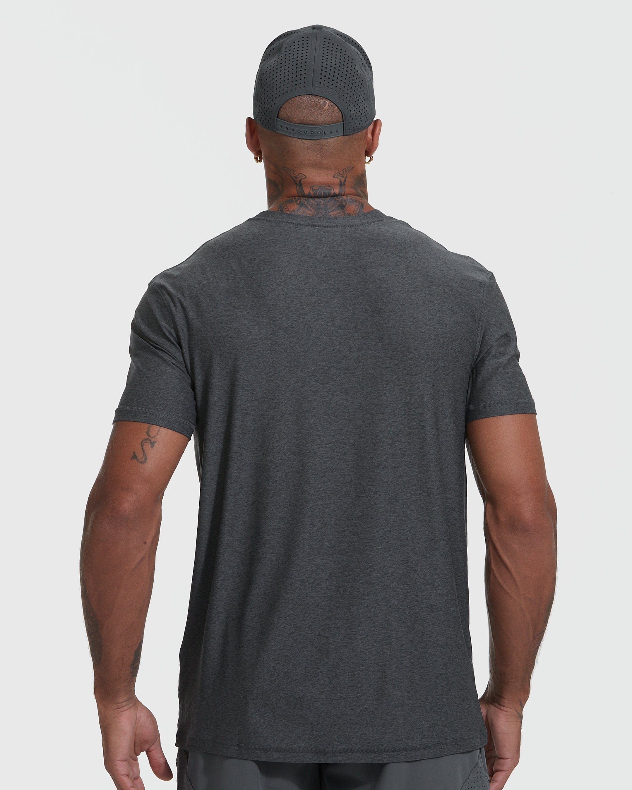 The Heather Color Active Crew Neck T-Shirt 3-Pack
