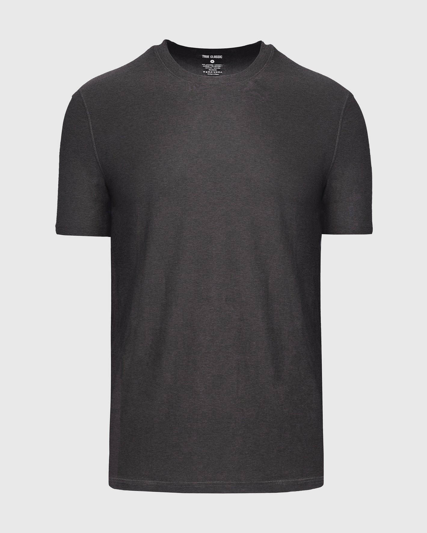 Dark Heather Tempest Active Crew Neck Tee