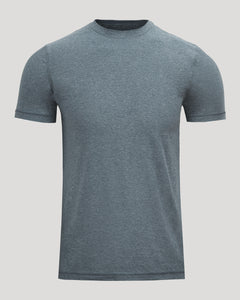 True ClassicHeather Navy Active Crew Neck Tee