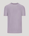Iris Active Crew Neck Tee, classic-fit, light lavender, True Classic label.