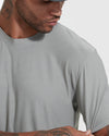 Iron Gray Active Crew Neck Tee