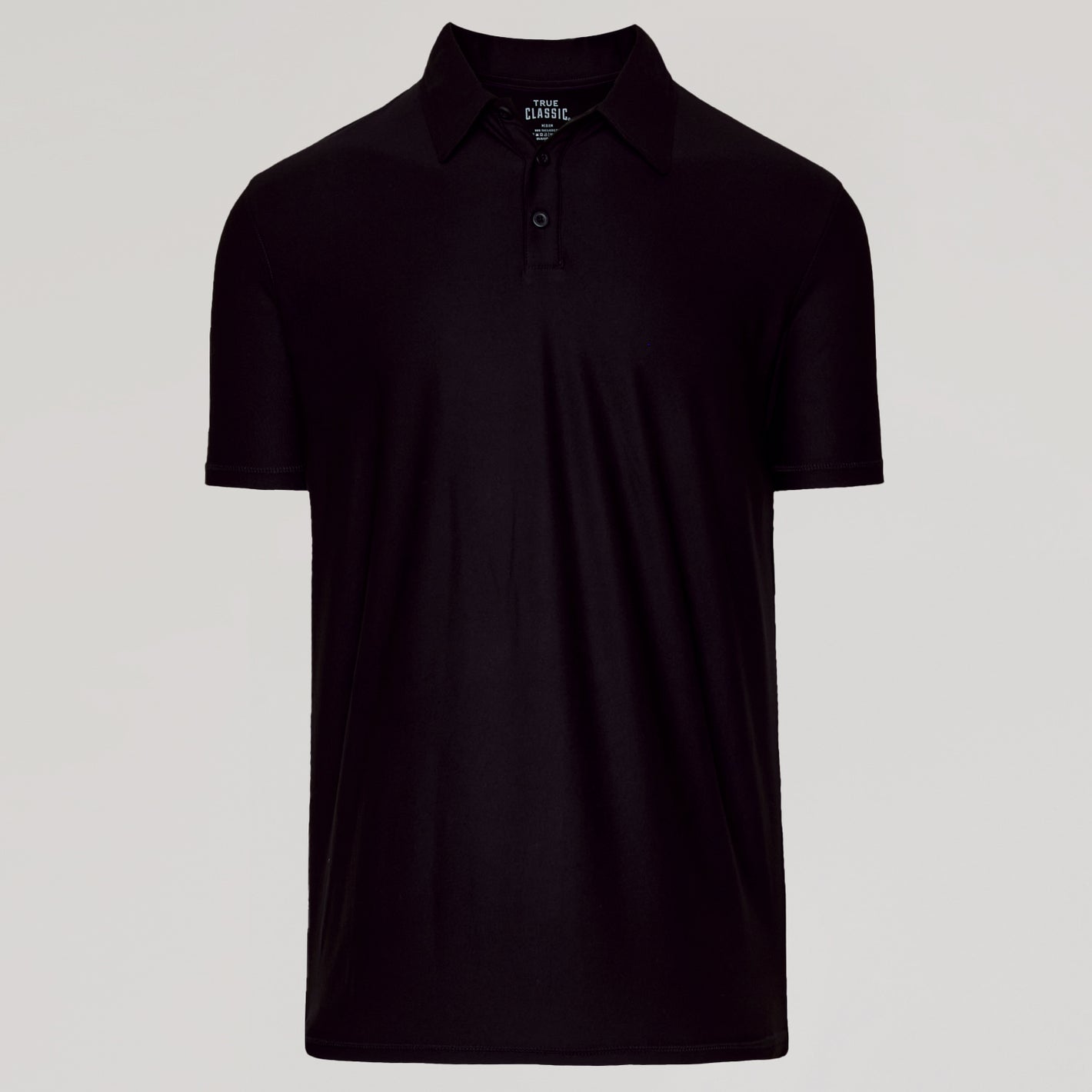 Black Active Short Sleeve Polo 1.0