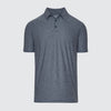 True Classic Men’s Active Short Sleeve Polo with three-button placket.