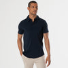 Black & Navy Short Sleeve Knit Shirt 2-Pack