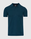Centurion Short Sleeve Sweater Polo with classic collar and two-button placket.
