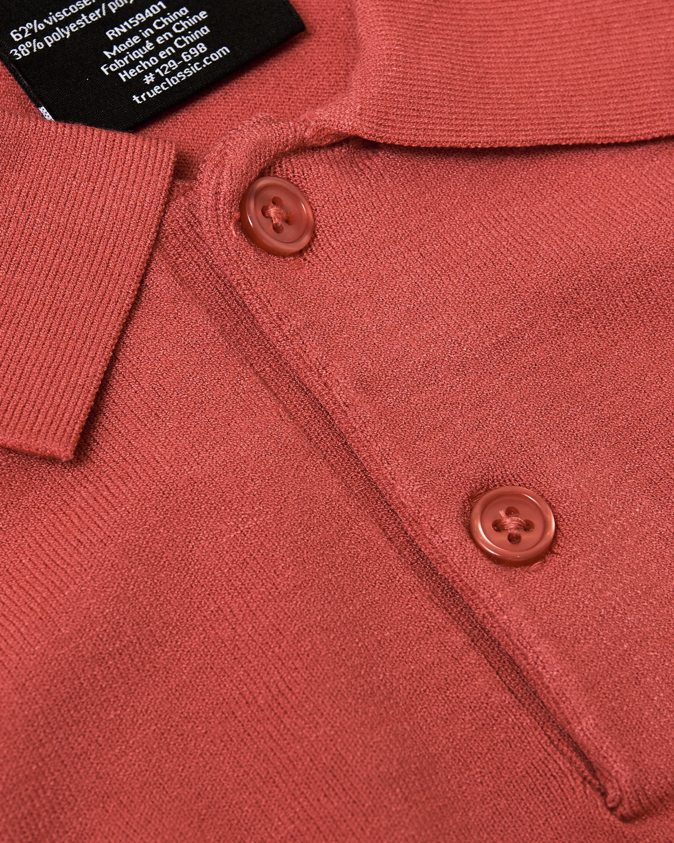 Garnet Short Sleeve Sweater Polo