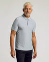 Middle-aged man in light gray Active Polo from 10-Pack collection.