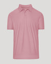 Quartz Rose Active Polo 2.0 with classic collar and two-button placket.
